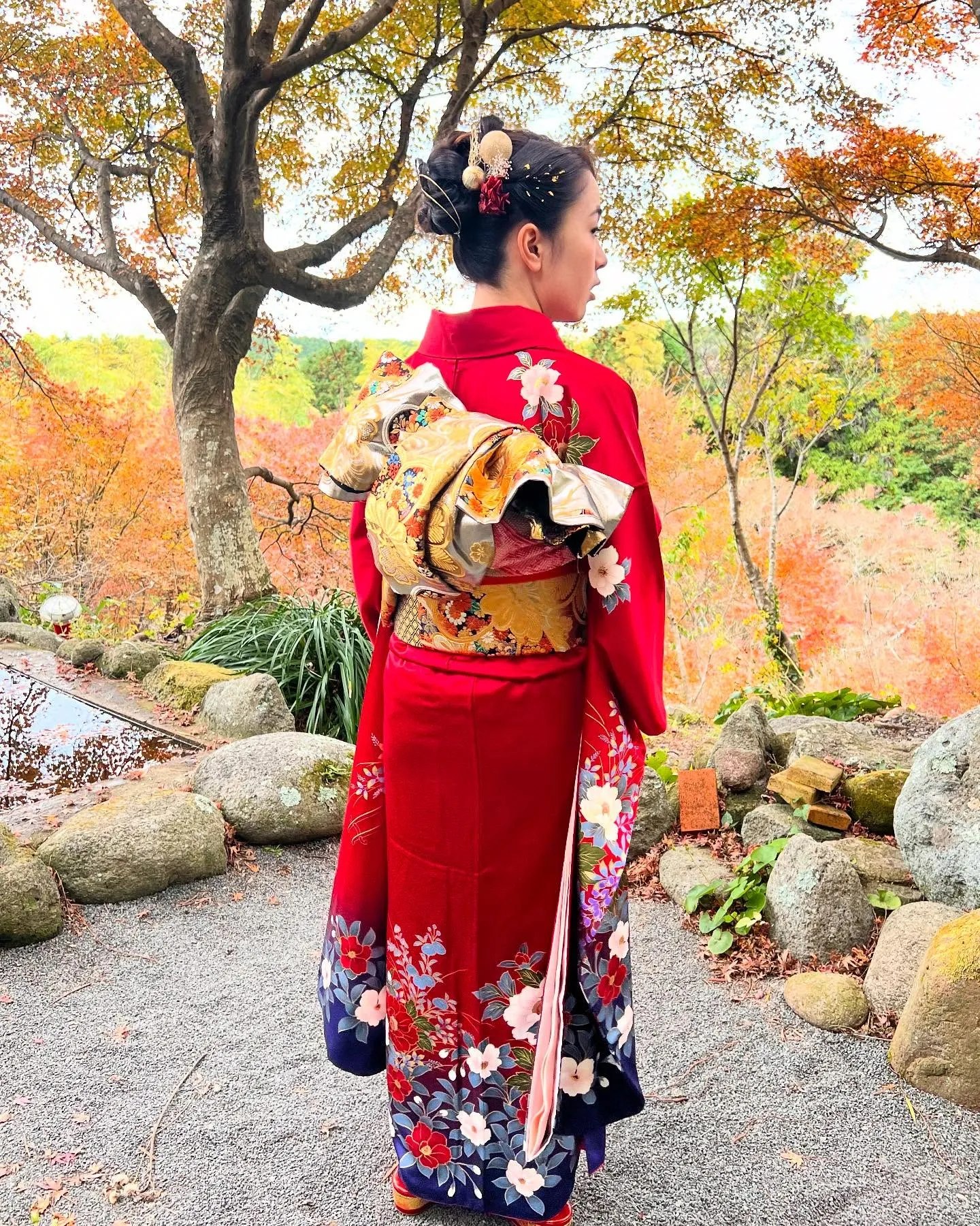 12月1日 三十路苑で成人式の前撮りをして来ました。